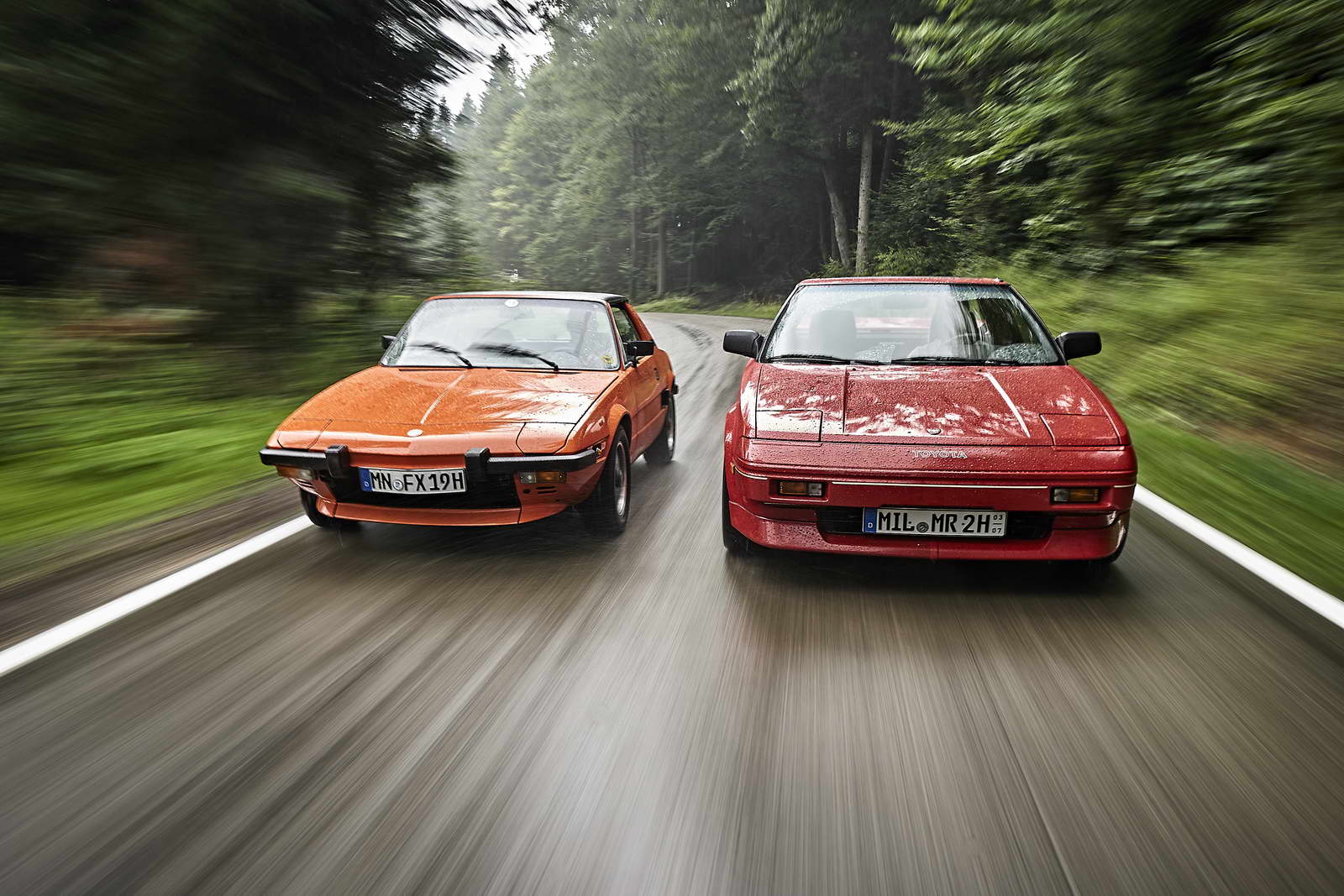 Toyota MR2 vs Fiat X 15